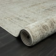 thumbnail image 4 of LR Home Brielle Roshni Abstract Indoor Polyester Blend Area Rug, Beige/Gray, 5' x 7'11", 4 of 9