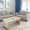 White Wash, variant on Homebia Designs Handmade Wooden Coffee Table - Pre-Assembled Rectangular Foldable Living Room Centre Table with Magazine & Paper Storage, Space-Saving Design - 36 Inch Burnt Antique Finish