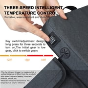 Heated Stadium Seat Cushion Portable Heated Stadium Seats Cordless Rechargeable Stadium Seat Pad 149F USB Battery Heated Bleacher Cushion Portable Heating Pad With Straps for Outdoor Sports, Camping,