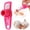 Red, variant on Stainless Steel Garlic Slicer Tool, Handheld Mincer Cutter Kitchen Gadget for Cloves Prep