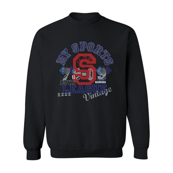 Ny Sports, Boys League Sweatshirt Men -Image by Shutterstock, Male 4X-Large