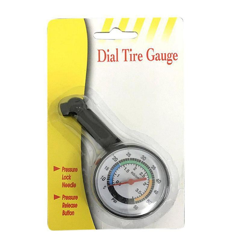 Portable Accurate Motor Car Tyre Tire Air Pressure Dial Meter Gauge