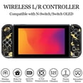thumbnail image 2 of Switch Controller for Nintendo Switch/Lite/OLED, Wireless L/R Joypad Replacement with 6-Asix Gyro/Dual Vibration, 2 of 5