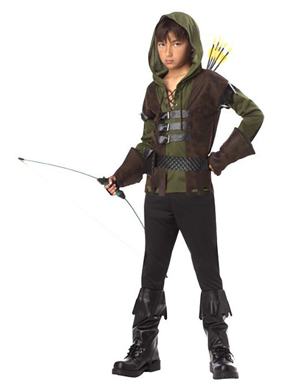 Boys Robin Hood Archer Kids Halloween Costume