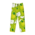 thumbnail image 4 of Balery Men'S Green Apple Pants,Sleepwear Pants,Pajama Pants,Pj Bottoms Drawstring And Pockets-Small, 4 of 9