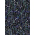 thumbnail image 1 of Ahgly Company Tapis d'Intérieur Lavables en Machine, Rectangle Transitionnel, Zone Noire, 9' x 12', 1 of 7