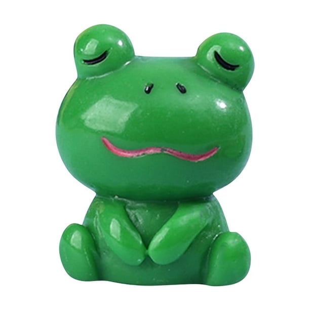 Precio reducido por tiempo limitado!20 Piezas De Embalaje Ranas De Resina, Figuras De Ranas Adecuadas para Accesorios De Decoración De Casas De Muñecas En Miniatura, Decoración De Macetas De Acuario