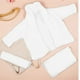 thumbnail image 3 of Newborn Bathrobe Pure Cotton Thickened Baby Photo Bathing Suits Photo Garment (White Suitable for 0-1 Month Baby), 3 of 3