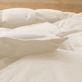 thumbnail image 5 of Peace Nest All Season 100% Organic Cotton Down Duvet Insert Medium Warmth Comforter, Off-white, King, 5 of 8