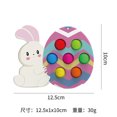 thumbnail image 5 of Caja de almacenamiento para amasar DIY, huevo de Pascua de Adviento de Navidad 2023, caja ciega de lotería con cáscara de huevo abierta impresa, 5 of 5