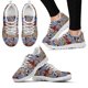 thumbnail image 1 of Zapatillas de deporte de marca con diseño de canguro bohemio, con estampado animal dibujado a mano, cómodas, con cordones, informales, 1 of 6