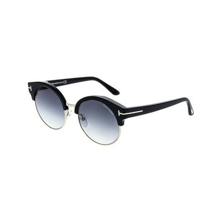 UPC 664689929030 product image for Tom Ford Women's Gradient FT0608-01B-54 Black Round Sunglasses | upcitemdb.com
