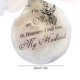 thumbnail image 5 of Inteprter Bola de plumas Ángel en adorno conmemorativo signo decoraciones conmemorativas para papá mamá decoración familiar bola Navidad decoración Decoración del hogar esposo Inteprter HA003103-08, 5 of 6