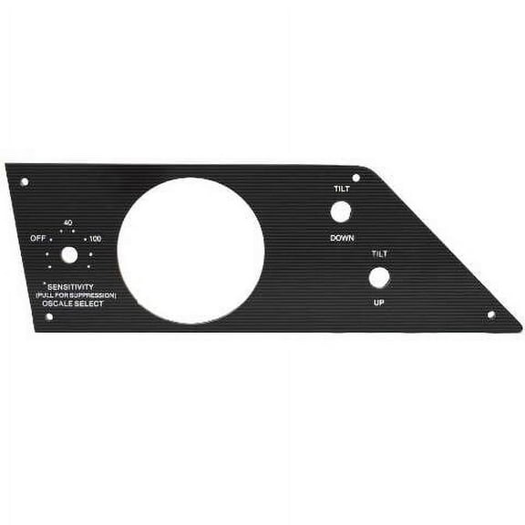 Bass Cat Boat Blank Instrument Panel | 11 3/8 x 4 Inch Striped