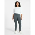 thumbnail image 4 of Time and Tru Women's Knit Leggings, XS-XXXL, 4 of 5