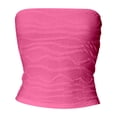thumbnail image 6 of Landzoo One Women's Spring Sleeveless Solid Crop Top – Slim Fit Midriff Cozy Stylish Basic Tube Tops, 6 of 8
