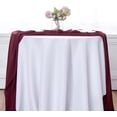 thumbnail image 4 of Chiffon Table Runners 10Ft Romantic Sheer Wedding Table Runner Overlays for Wedding, Birthday Party, Bridal and Baby Shower Table Decorations, 4 of 8
