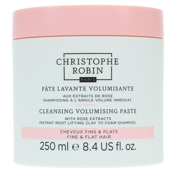 Christophe Robin Cleansing Volumizing Paste with Rassoul Clay and Rose Extracts 8.4 oz