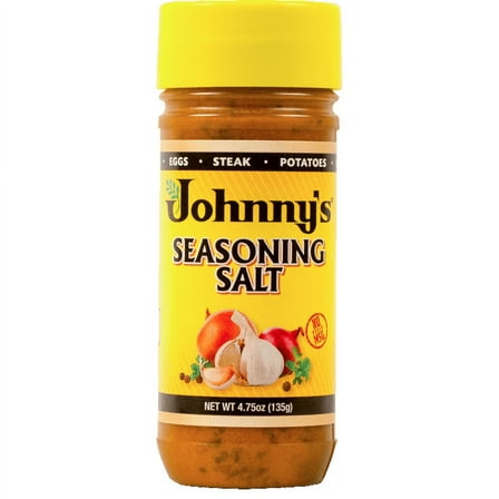 Pack of 6, Johnnys Fine Foods Seasoning Salt, 4.75 oz