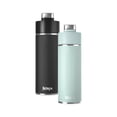 thumbnail image 1 of Combo 2 Vasos Térmicos Ninja 710ml Acero Inox Negro y Menta, 1 of 8