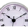 thumbnail image 2 of SLGHLSAHG Clock Insert, Round Easy to Read Movement Fit Diameter 3.0 inch (76 mm) Hole for Home Bedroom, Rim Roman A26361, 2 of 6