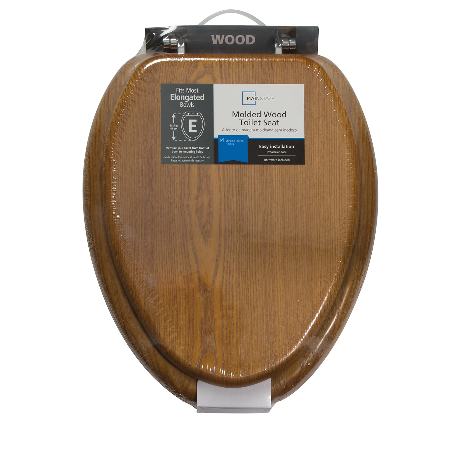 18 Inch Elongated Toilet Seat Home Decor Renovation Ideas 18 Inch Elongated Toilet Seat Mainstays Medium Oak Com