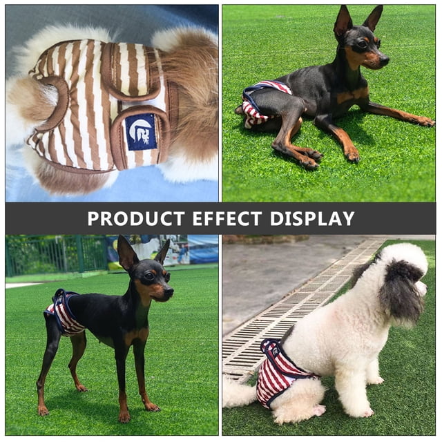 unbranded 2Ud Ropa Interior Sanitaria Para Perros Con Tela De Para Evitar Y Olores