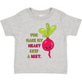 thumbnail image 3 of Inktastic You Make my Heart Skip a Beet Boys or Girls Toddler T-Shirt, 3 of 5