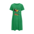 thumbnail image 4 of WJHWSX Nightgowns for Women,Womens Nightgown,Moisture Wicking,Comfort Fit,Printed,Green,S(US:4), 4 of 5