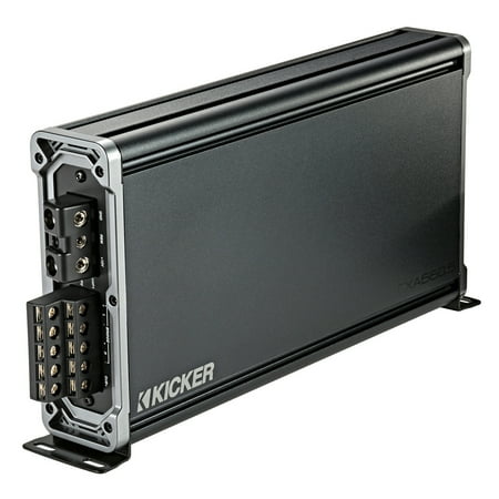 KICKER - CX Class AB Bridgeable Multichannel Amplifier with Variable Crossovers - Black