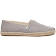 thumbnail image 2 of Toms Alpargata Rope Men's Vegan Cotton Slip On Espadrilles In Grey Size 12, 2 of 6