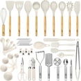 thumbnail image 6 of Kaluns Kitchen Utensils Set, 50 Piece Silicone And Stainless Steel Cooking Utensils, Dishwasher Safe and Heat Resistant Kitchen Tools, 6 of 9