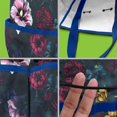 thumbnail image 5 of Garden Tool Bag,Pioneer Flower Floral Print Pattern Garden Tool Organizer,Garden Gifts,Waterproof Multi-Pocket Garden Tool Storage 11.8x5.5x11.4 Inch(Tools NOT Included), 5 of 6