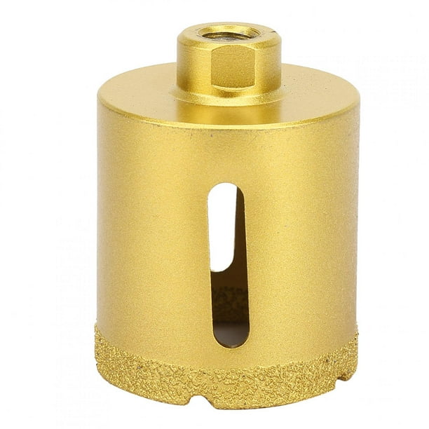 Drill Bit Material Hole Saw Gold Color For Vitrified Tile Glass Tiles