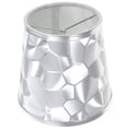 thumbnail image 1 of Miangastore Replacement Lamp Shades Silver PVC 1Pack Geometric Prism Shape for Table Lamp, 1 of 8