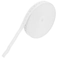 thumbnail image 1 of Miangastore Waistband Elastic with Buttonhole White 1 Roll 1574in Flatback, 1 of 9
