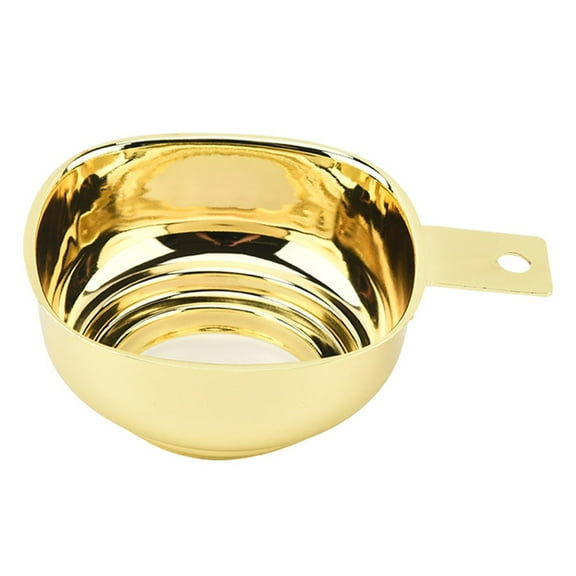 YASONIC Square Wide Mouth Funnel with Handle for Canning and Pouring Stainless Steel