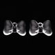 thumbnail image 2 of Transparent Acrylic Pendants Bowknot Clear 21x29x10.5mm Hole: 2.5mm about 118pcs/500g, 2 of 6
