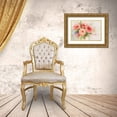 thumbnail image 3 of Aria K 18x13 Gold Ornate Wood Framed with Double Matting Museum Art Print Titled - Dreamy Florals II, 3 of 4