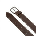 thumbnail image 3 of Men's Casual Genuine Leather Belt Jeans Solid Belts for Men 1.5inch Width, 3 of 5