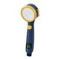 thumbnail image 1 of Cabezal de mano Baoblaze Boquil de agua de lluvia de alta presión Ahorro de agua adaptador de 4 vías amarillo, 1 of 8