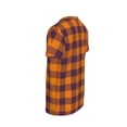 thumbnail image 2 of Honeii Fall Buffalo Plaid Print Kids Boy T-Shirt,Breathable Round Neck Tee,Stylish Summer Tee for Boys, for Outdoor Activities and Casual Wear, 2 of 7