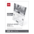 thumbnail image 2 of Office Depot® Brand Single-Sided Self-Sealing Laminating Sheets, 9" x 12", 3 Mil, Clear, Pack Of 100 Sheets, 2 of 4