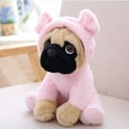 thumbnail image 2 of 20CM Stuffed Simulation Dogs Plush Sharpei Pug Lovely Puppy Pet Toy Plush Animal Toy Children Kids Birthday Gifts, 2 of 9