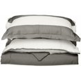 thumbnail image 1 of Cotton Rich 600 Thread Count Cabana Duvet Cover Set  Full/Queen-Grey, 1 of 1