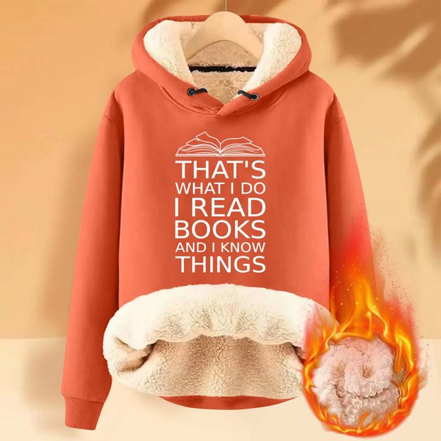 DPTALR T-shirt à Capuche à Manches Longues en Peluche Chaude Hiver pour Femmes