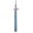 Black / Columbia Blue, variant on Graduation Tassel - 2020 - Silver Charm - 2 Color, Navy / White