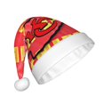 thumbnail image 2 of Gorros navideños personalizados para adultos del equipo de fútbol KC Chiefss, gorros de decoración navideña, gorros de regalo navideño, 2 of 7
