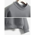 thumbnail image 4 of Sweatshirt for Women Perfect For Daily Wear or Loungewear! Cozy Picks for Every Soft Fabrics XXXL Gray Sweatshirts, 4 of 4