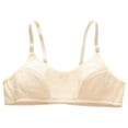 thumbnail image 2 of BLTIBY Cotton Training Bra for Girls Sports Seamless Adjustable Bra with Pad Teens Developmental Vest Bras Beige 11-13 Years, 2 of 6